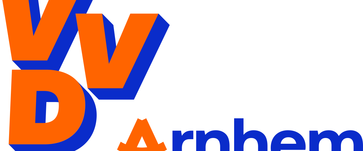 VVD Arnhem Oranje blauw 1200x500